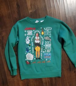 Kids elf sweater size 10/12
