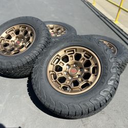 TRD PRO 17" Wheels rims and Tires Toyota 4Runner Tacoma FJ Cruiser