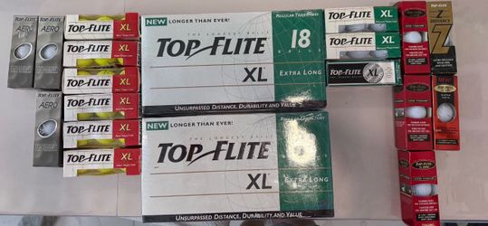 Brand New TopFlite Golf Balls (90 Balls)