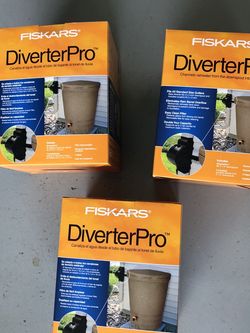 Fiskars Rain Barrel DiverterPro Kit Brand New