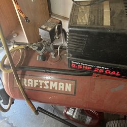 Craftsman 5.5 Hp 25 Gallon Air Compressor 