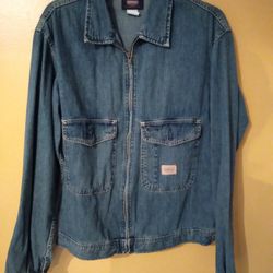 Jean Jacket With Zipper