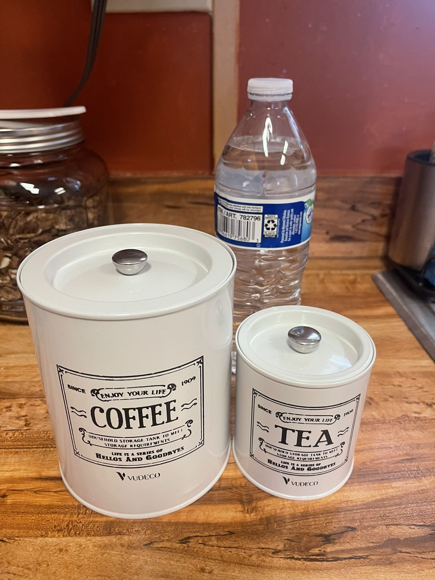 Coffee And Tea Canister