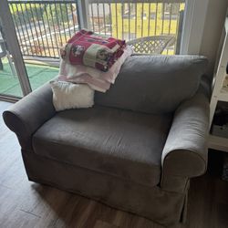 Gray LaZboy Loveseat Chair