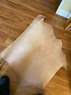 Veg tan leather
