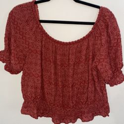 American Eagle XL On Or Off The Shoulder Top 