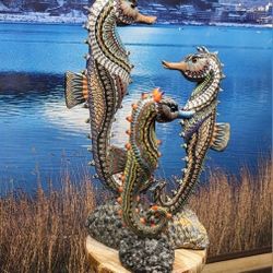 Polymer Clay Seahorse Baby Size NO PAINT