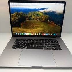 2018 15” i7-2.6GHZ 16-RAM 500 SSD