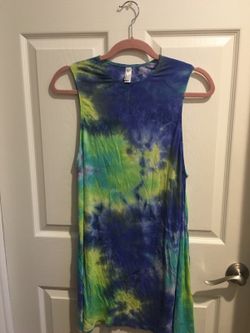 Tie dye dress or shirt SMALL