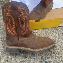 Herman Survivors Cowboy Boots Steel Toe