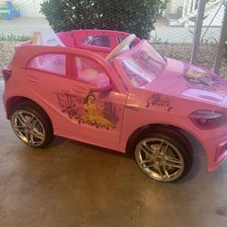 Pink Power Wheels Mercedes Benz