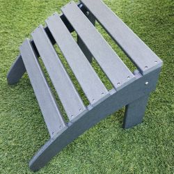 Outdoor Adorondack Chair Foolding Footstool Ottoman 