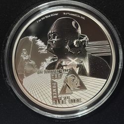 2023 Niue Star Wars Darth Vader 3oz .999 Silver Coin – Limited Edition 🔥 