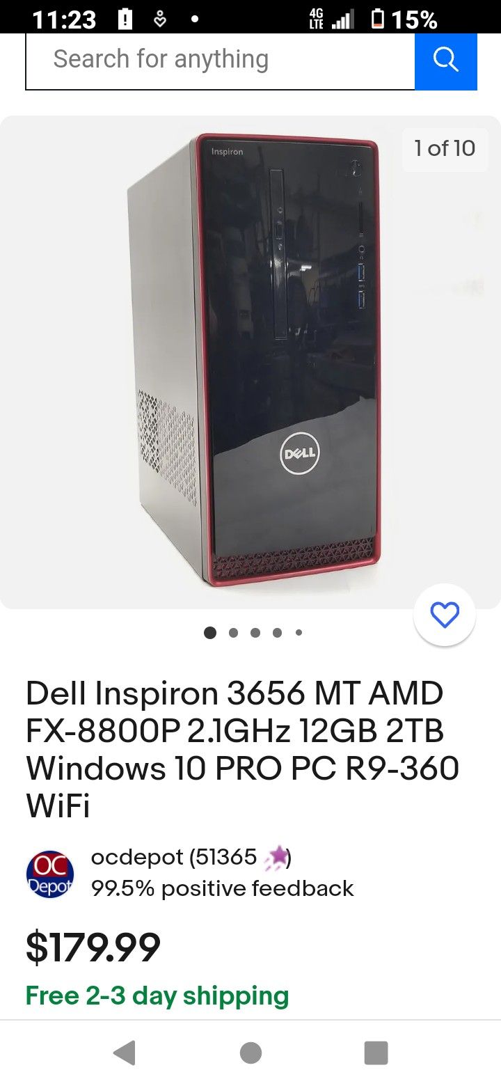 Dell Inspiron 3656 for Sale in Las Vegas, NV OfferUp