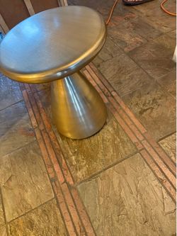 Small gold table