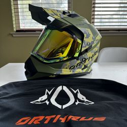 Orthrus - DOT Certified Motorcycle Helmet - Brand New