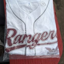 Texas rangers Texas Women’s University Night pioneer jersey Oakley size Small  medium Large Xl
