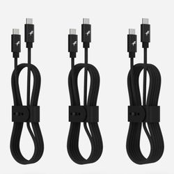 PowerKnit FLEX USB-C to USB-C Cable 3-Pack (240W)