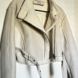 $15 Leather Crop Jacket 