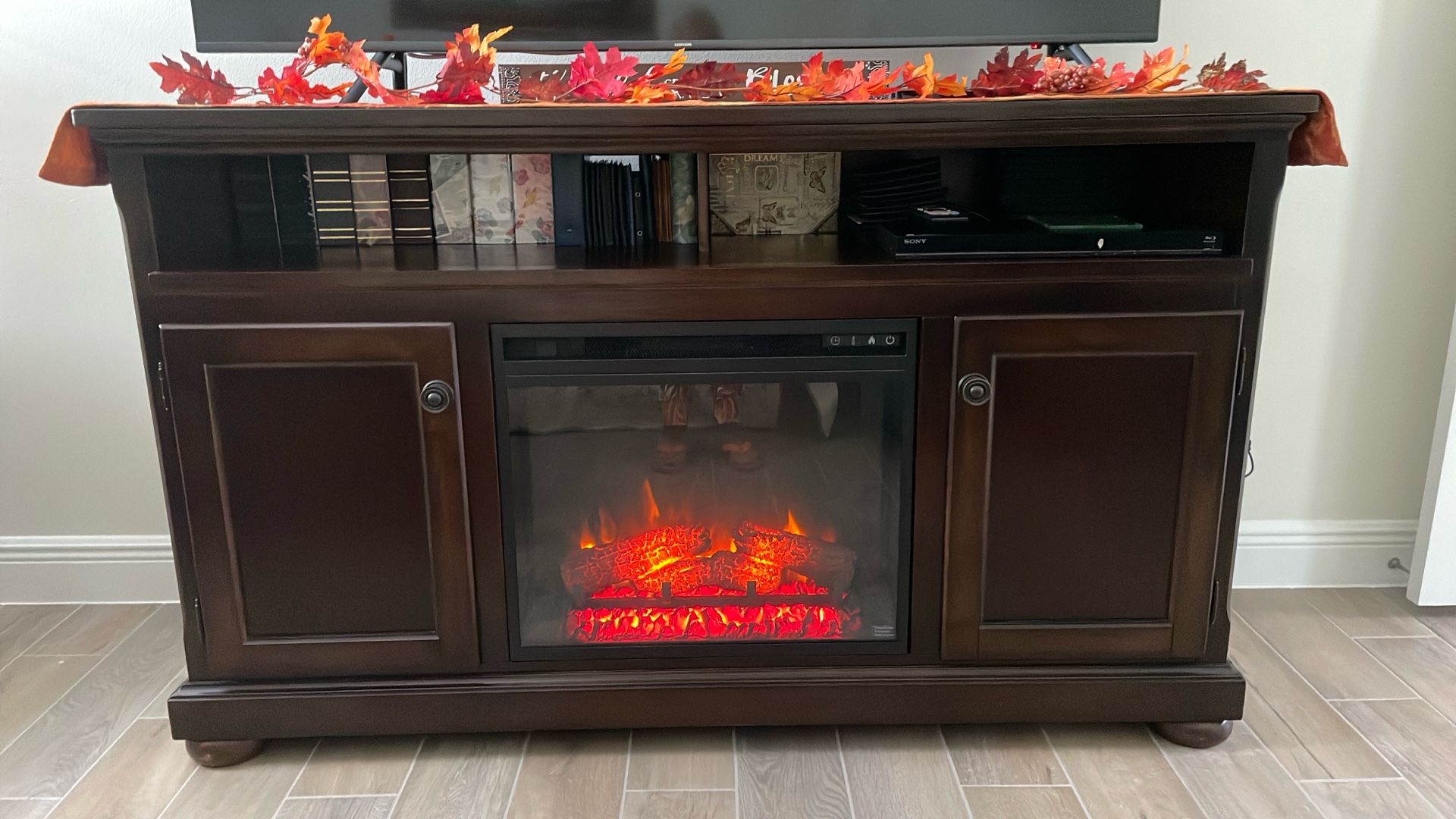 Fireplace TV Stand