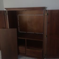 Solid Wood Cherry Entertainment cabinet