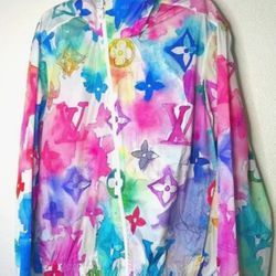 Men’s Louis Vuitton Monogram Multicolor Windbreaker Jacket