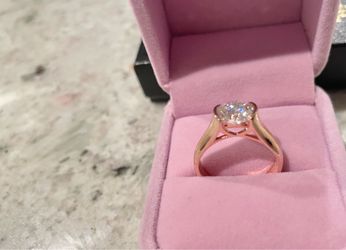 Moissanite  2 carat ring   size 8.5  New