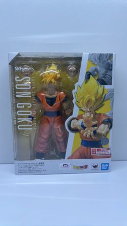 TAMASHII NATIONS - Dragon Ball Z - Super Saiyan Full Power Son Goku, Bandai Spirits S.H.Figuarts Action Figure