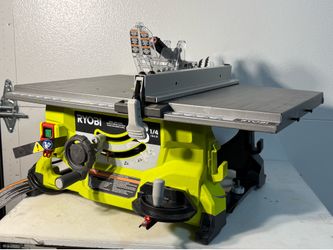 RYOBI 13 Amp 8-1/4 in. Compact Portable Corded Jobsite Table Saw , Read Description