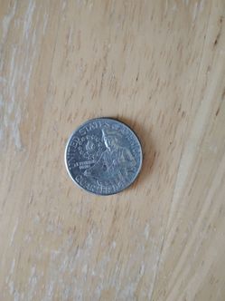 Vintage bicentennial quarter coin