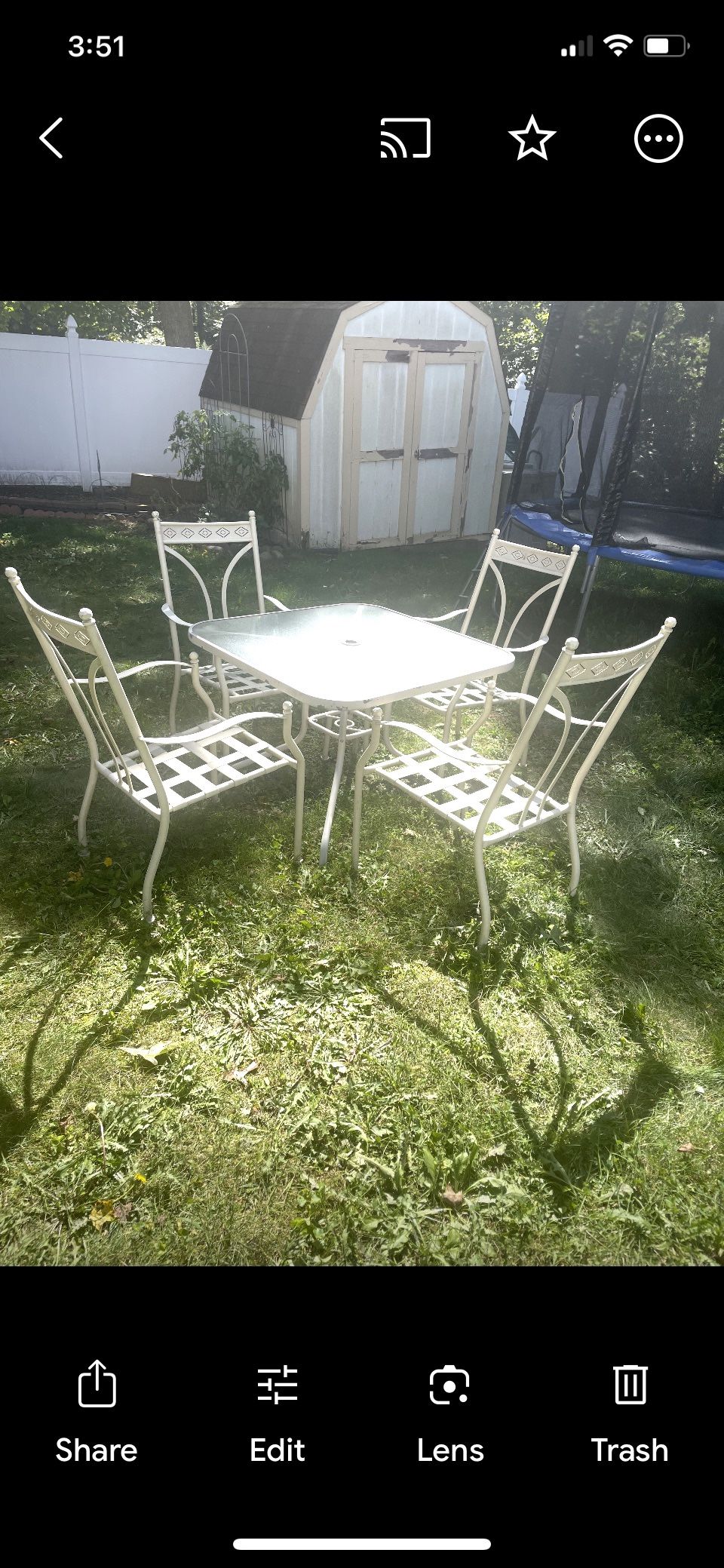 Free Outdoor Tables
