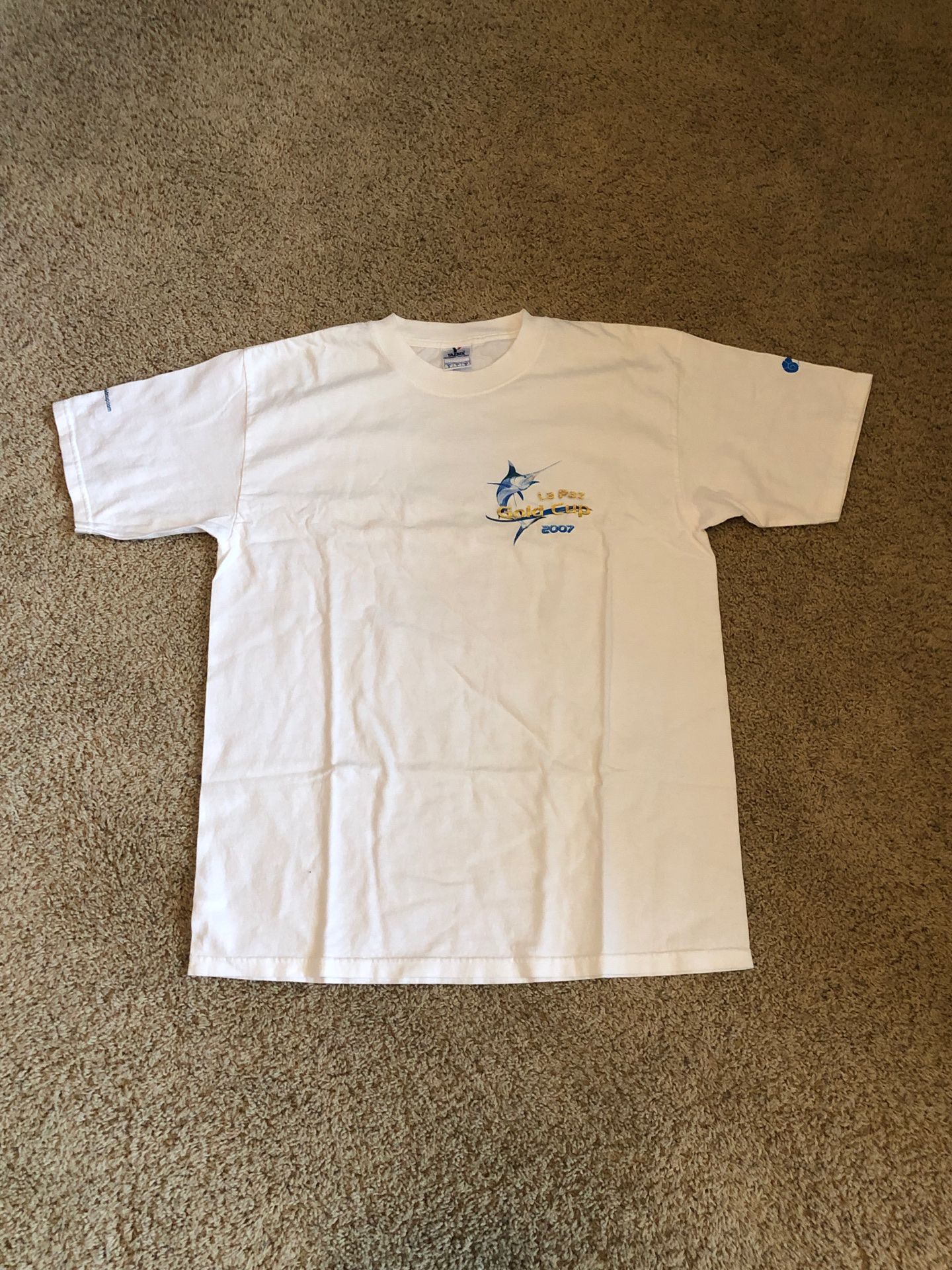 White Large “La Paz Gold Cup 2007” Shirt