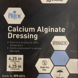 calcium alginate dressing