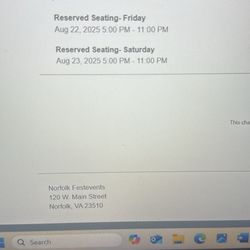 Two Pairs Of VIP TICKETS  To 2025 Norfolk Jazz Festival