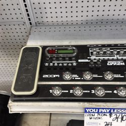 Pedel guitar effects console