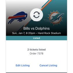 Bills Vs Dolphins 