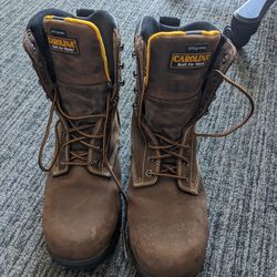 Carolina Steel-Toed Work Boots Men Size 10.5