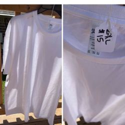 Men’s white Tee new