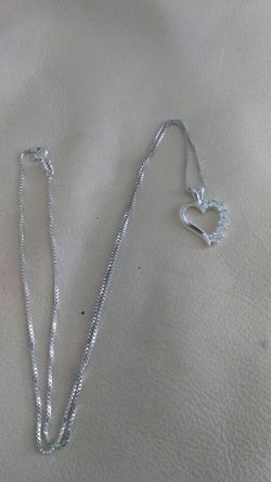Sterling silver necklace