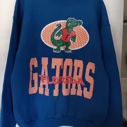 Vintage 90s Florida Gators Sweatshirt Size Large
