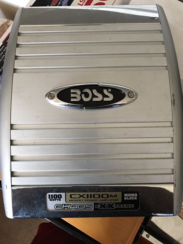 Boss Audio CX1100M - Chaos Exxtreme 1100 Watt Moseft Monoblock Power Amp