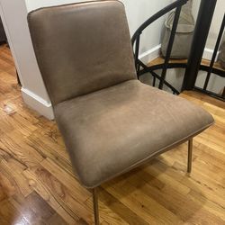 West Elm Leather Chair
