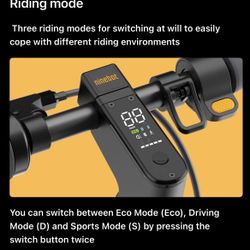 Segway Ninebot Long Range Electric Scooter Max With Seat - Used