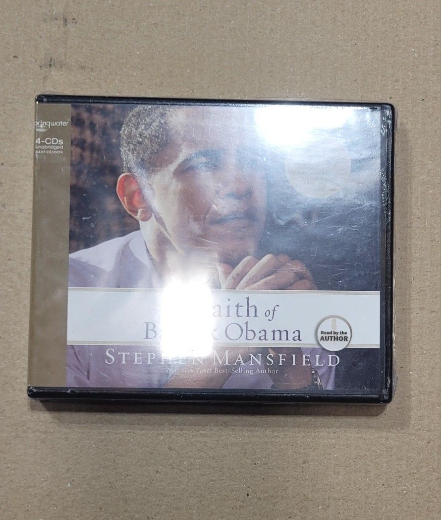 💿 The Faith Of Barack Obama 4 CD Set (Used)