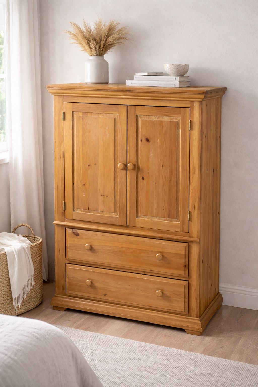 MOVING SALE Solid Wood Dresser