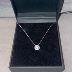 3/8 Ct Diamonds White Gold Italian