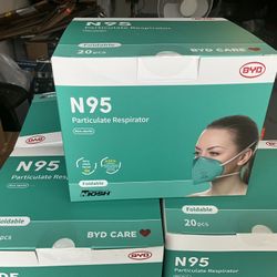 N-95 Masks For Sale— 20 Per Box— Brand New. 