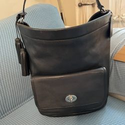 Coach Bucket Leather Bag