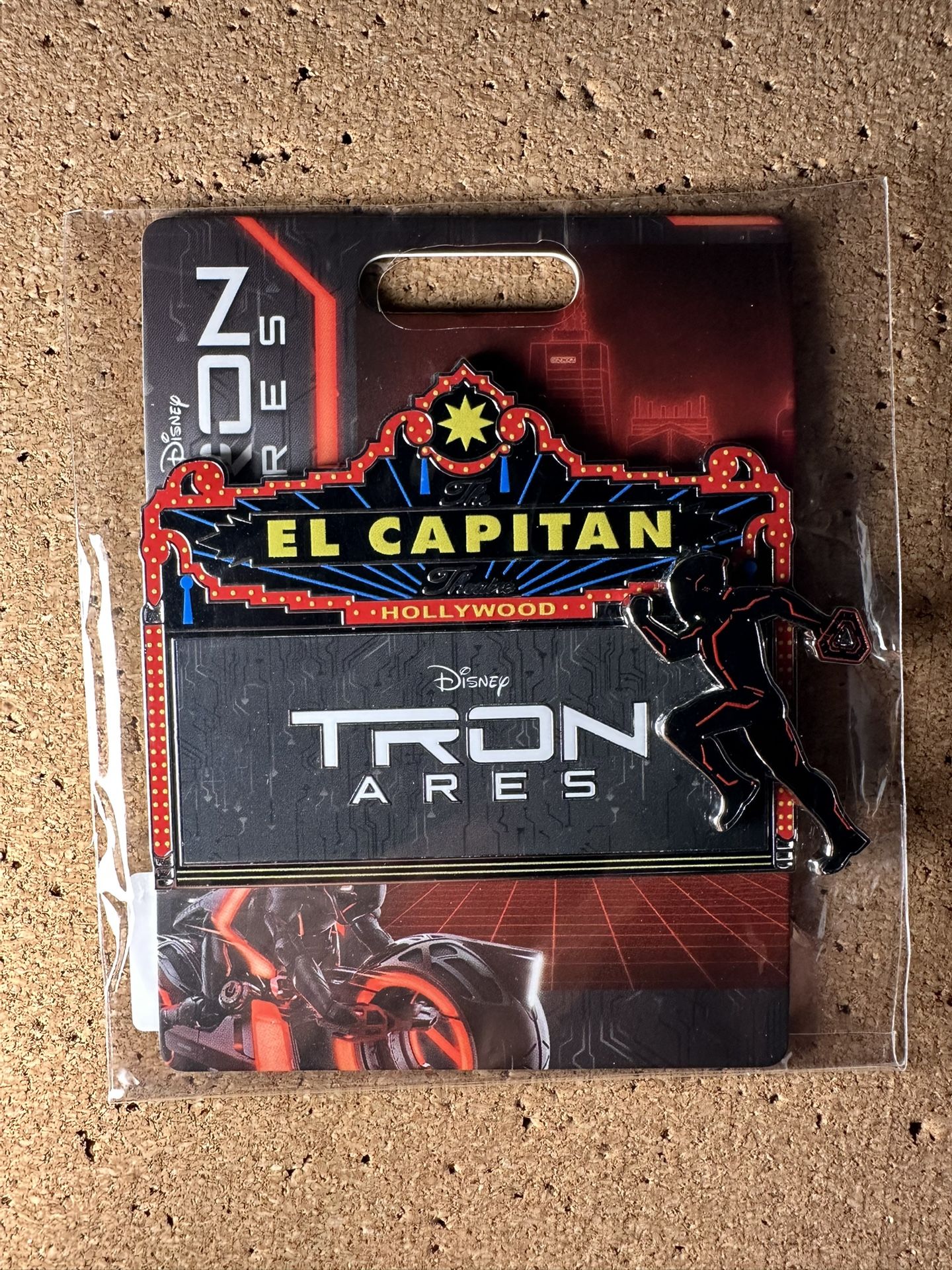 Disney DSSH DSF Tron Ares El Capitan Theatre Marquee LE 400 Pin
