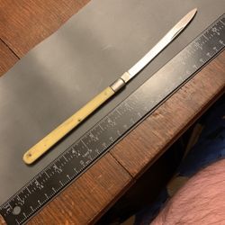 Vintage Cleveland Cutlery Folding Knife 